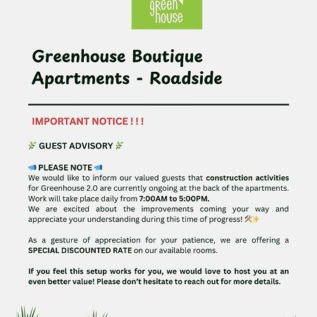 Greenhouse Siargao Roadside Boutique Apartments Генерал-Луна Экстерьер фото